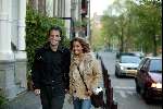 Amsterdam  1 mei 2003
Rafael v d Vaart en silvie meis