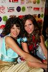 Amsterdam 22 mei 2003
FHM party op boot
Robine v d meer en Phaedra Hoste