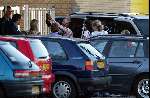 Weesp 4 mei 2003
Ronan keaton met fans