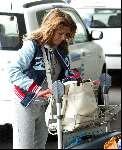Amsterdam 13 mei 2003
Vertrek silvie meis bij schiphol