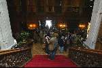 Schotland 10 mei 2003
Skibo Castle, op dit kasteen zijn o.a. Madonna en Paul Mc Cartney getrouwd
Hal