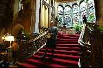 Schotland 10 mei 2003
Skibo Castle Kasteel waar o.a. Paul Mc Cartney en Madonna zijn getrouwd
Trappenhuis en hal