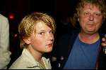 Amsterdam 26 mei 2003
Premiere intervieuw met katja schuurman  en pierre bokma intuschinski
theo v gogh met zoontje