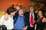 Amsterdam 26 mei 2003
Premiere intervieuw met katja schuurman  en pierre bokma intuschinski
katja schuurman theo v gogh theodor holman en pierre bokma (l)