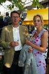 Amsterdam 27 mei 2003
haringparty in hilton amsterdam
ursul de geer met een glaasje bier en barbelijn bertram