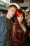Rotterdam 8 mei 2003
Premiere Onze Jeugd 
victoria Koblenko met vriend