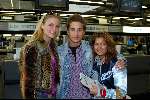 Amsterdam 13 mei 2003
Vertrek silvie meis ,marith bohemen,  en Youri v d velden van costa naar salou