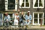 Amsterdam 29 Mei 2003
Zwervers op de bank