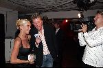 Amsterdam 25 mei 2004
FHM party in de powerzone.
Angela Kluivert met Dave Heijneman