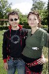 Kaatsheuvel 16 mei 2004
Angela Schijf hoogzwanger met man