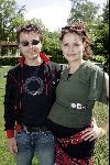 Kaatsheuvel 16 mei 2004
Angela Schijf hoogzwanger met man