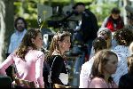 Amsterdam 20 mei 2004
Opnames Ocean's 12 op begraafplaats Westgaarde in  Amsterdam met Brad Pitt en Catharina Zeta Jones.
  Prinses Annette  Anita en Aimee Prins Floris en Prins Bernhard jr Prins Pieter Christiaan