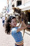 Volendam 19 mei 2004
Birgit Schuurman met hond van bridget maasland