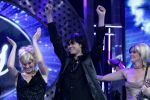 Hilversum 1 mei 2004
Finale Idols  in studio 22
Boris Idols   en Maud Idols
