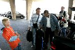 Noordwijk 26 mei 2004
Spelers Nederlands elftal melden zich bij Huis ter Duin voor trainingskamp EK Portugal. Boudewijn Zenden