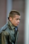 Amsterdam 5 mei 2004
Brad Pitt  bij opnames ocean 12.