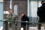 Amsterdam 05 mei 2004
Brad Pitt en George Clooney opnames Ocean 12.