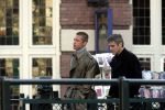 Amsterdam 05 mei 2004
Brad Pitt en George Clooney opnames Ocean 12