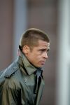 Amsterdam 5 mei 2004
Brad Pitt  bij opnames ocean 12.