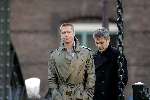 Amsterdam 05 mei 2004
Bratt Pitt en George Clooney opnames Ocean 12