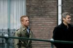 Amsterdam 05 mei 2004
Brad Pitt en George Clooney opnames Ocean 12.