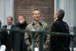 Amsterdam 05 mei 2004
Brad Pitt en George Clooney opnames Ocean 12.