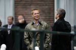 Amsterdam 05 mei 2004
Brad Pitt en George Clooney opnames Ocean 12.