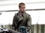 Amsterdam 5 mei 2004
Brad Pitt  bij opnames ocean 12.