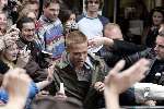 Amsterdam 05 mei 2004
Bratt Pitt en George Clooney opnames Ocean 12