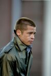 Amsterdam 5 mei 2004
Brad Pitt  bij opnames ocean 12.