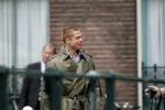 Amsterdam 5 mei 2004
Brad Pitt  bij opnames ocean 12.