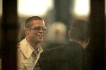 Haarlem 13 mei 2004
Brad Pitt en  Matt Damon en George Clooney  opnames station Haarlem.