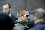 Amsterdam 19 mei 2004
Brad Pitt George Clooney en Matt Damon opnames voor de film ocean's 12