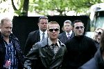 Amsterdam 19 mei 2004
Brad Pitt George Clooney en Matt Damon opnames voor de film ocean's 12
