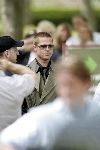 Amsterdam 20 mei 2004
Opnames Ocean's 12 op begraafplaats Westgaarde.
Steven Soderbergh en Brad Pitt