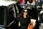 Amsterdam 9 mei 2004
Catharina Zeta Jones arriveert bij het Amstel Hotel.