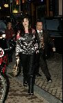 Amsterdam 15 mei 2004
Catharina Zeta Jones eten bij d Antica