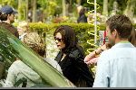 Amsterdam 20 mei 2004
Opnames Ocean's 12 op begraafplaats Westgaarde in Catharina Zeta Jones.