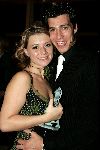 Rotterdam  10 mei 2004
Uitreiking Musical Awards in nieuw Luxor.
Celine Purcell  met vriend