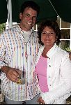 Hollandsche Rading 30 mei 2004
Opening expositie  Dominic Grant en Astrid Engels.
Christine Kroonenberg met nieuwe vriend