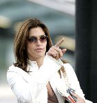 Schiphol 29 mei 2004
Cindy Crawford bij aankomst op  schiphol.