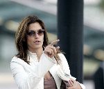 Schiphol 29 mei 2004
Cindy Crawford bij aankomst op  schiphol.