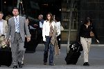 Schiphol 29 mei 2004
Cindy Crawford bij aankomst op  schiphol.