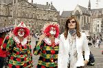 Amsterdam 30 mei 2004
Cindy Crawford in Amsterdam op de dam.