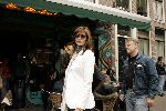 Amsterdam 30 mei 2004
Cindy Crawford in Amsterdam op de dam.