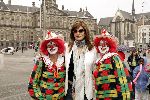 Amsterdam 30 mei 2004
Cindy Crawford in Amsterdam op de dam.