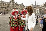 Amsterdam 30 mei 2004
Cindy Crawford in Amsterdam op de dam.