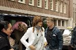 Amsterdam 30 mei 2004
Cindy Crawford in Amsterdam op een boot.