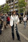 Amsterdam 30 mei 2004
Cindy Crawford in Amsterdam op de dam.