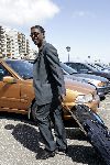Noordwijk 26 mei 2004
Spelers Nederlands elftal melden zich bij Huis ter Duin voor trainingskamp EK Portugal. Clarence Seedorf